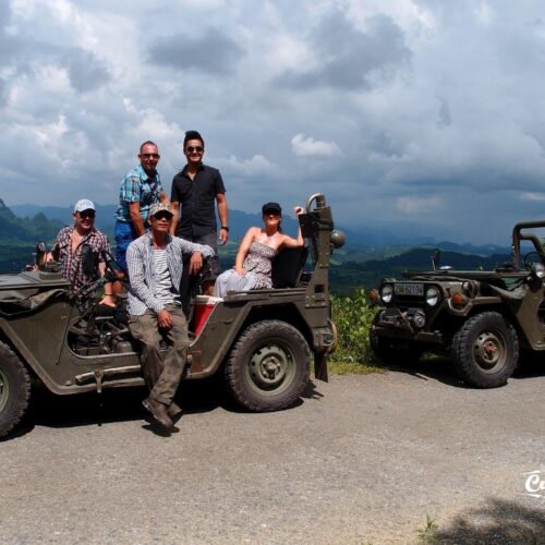 Ha Giang Jeep Tour Ha Giang loop Scenic Beauty Ethnic Minority Groups Ma Pi Leng Pass Dong Van Karst Plateau Adventure Travel Off-the-beaten-path Cultural Immersion