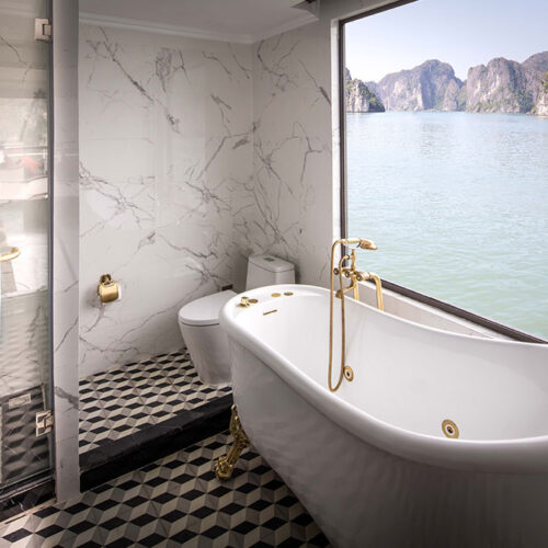 halong bay tours cruises from Hanoi to Halong bay best things to do in Halong Bay Hotels with 1 overnight trip ambassador luxury 5 stars cruises